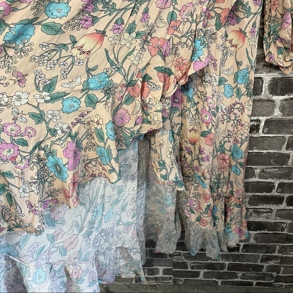 Sayulita Frill Gown Maxi Dress Musk Spell Designs - Picture 8 of 16